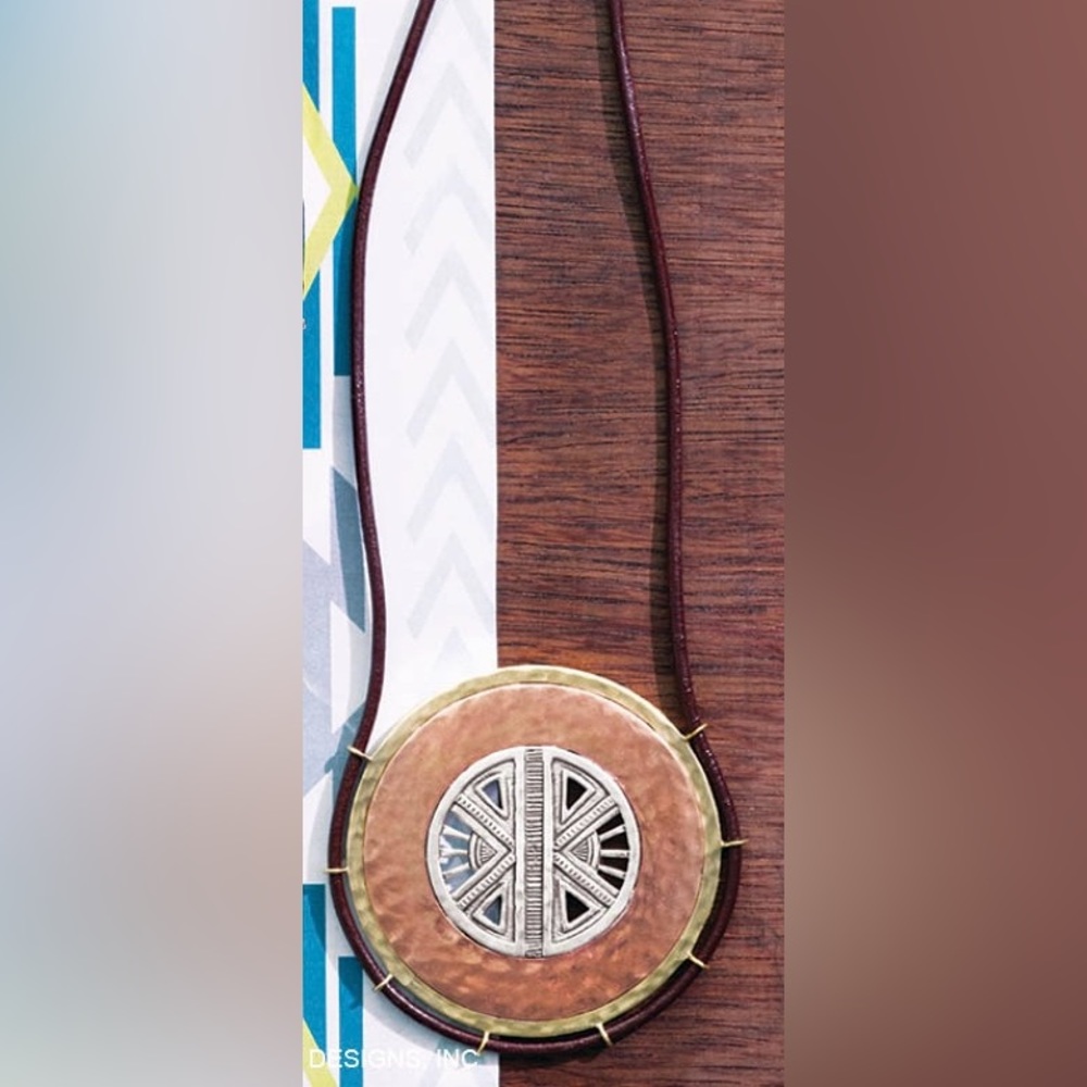 Silpada Copper Compass Necklace